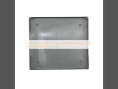 Aangepaste aluminium plaatmetalen lasonderdelen, CNC precisie bewerkingsservice